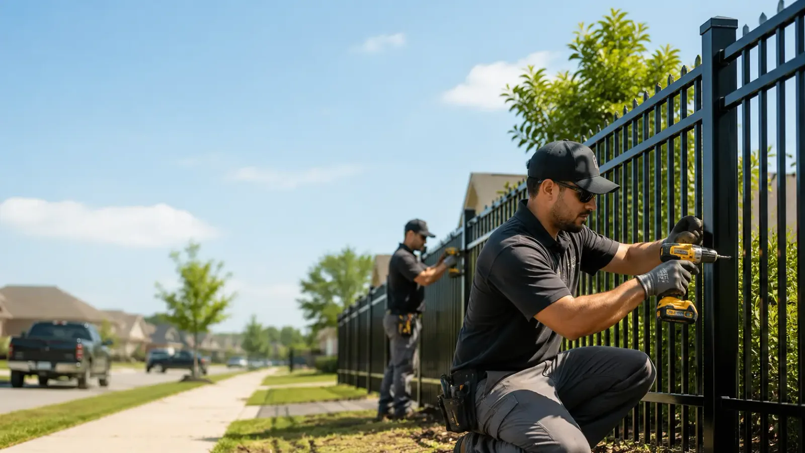 Metal Fence Installation in Middle Grove, NY